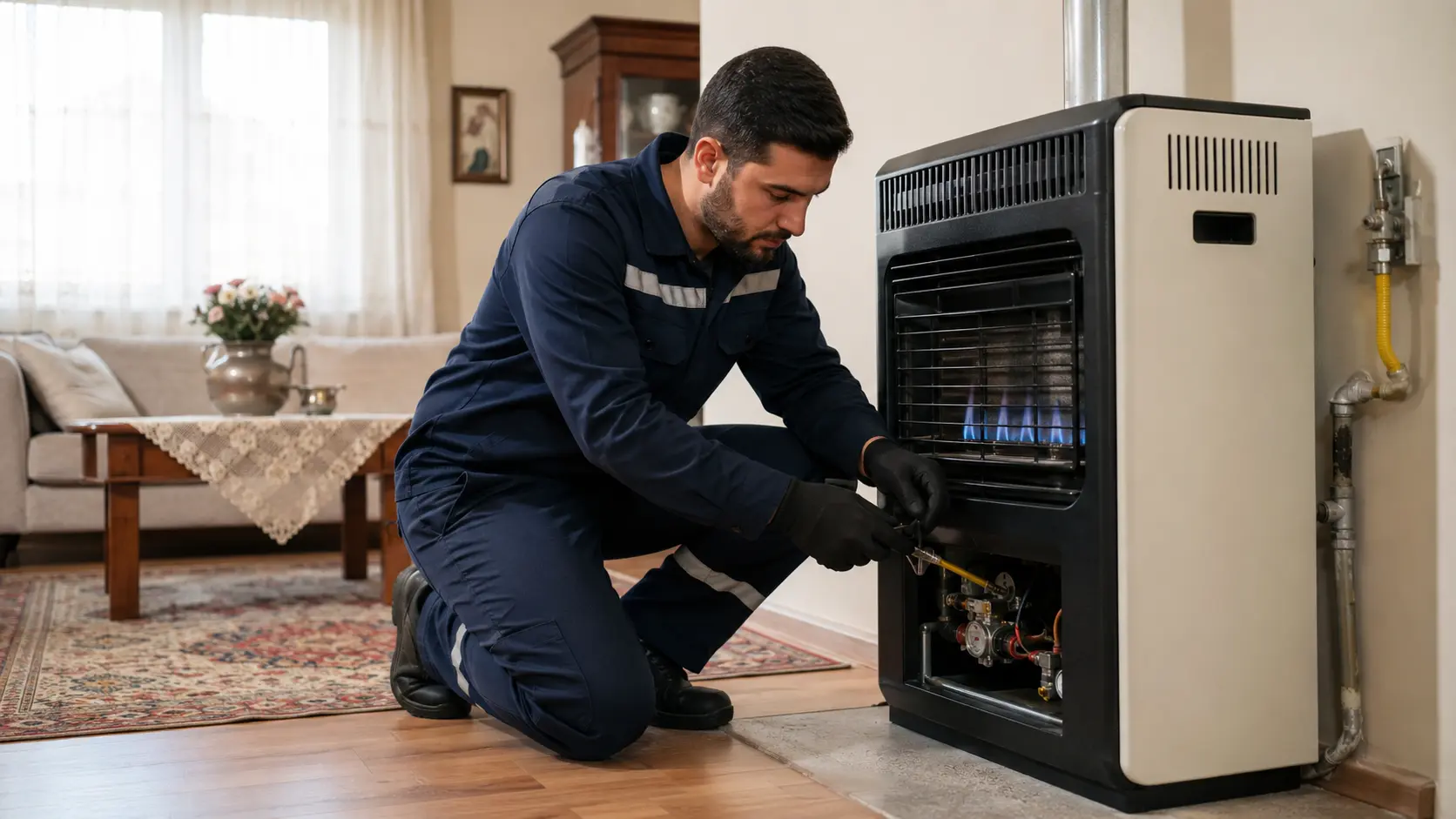 Esenler doğalgaz sobası servisi